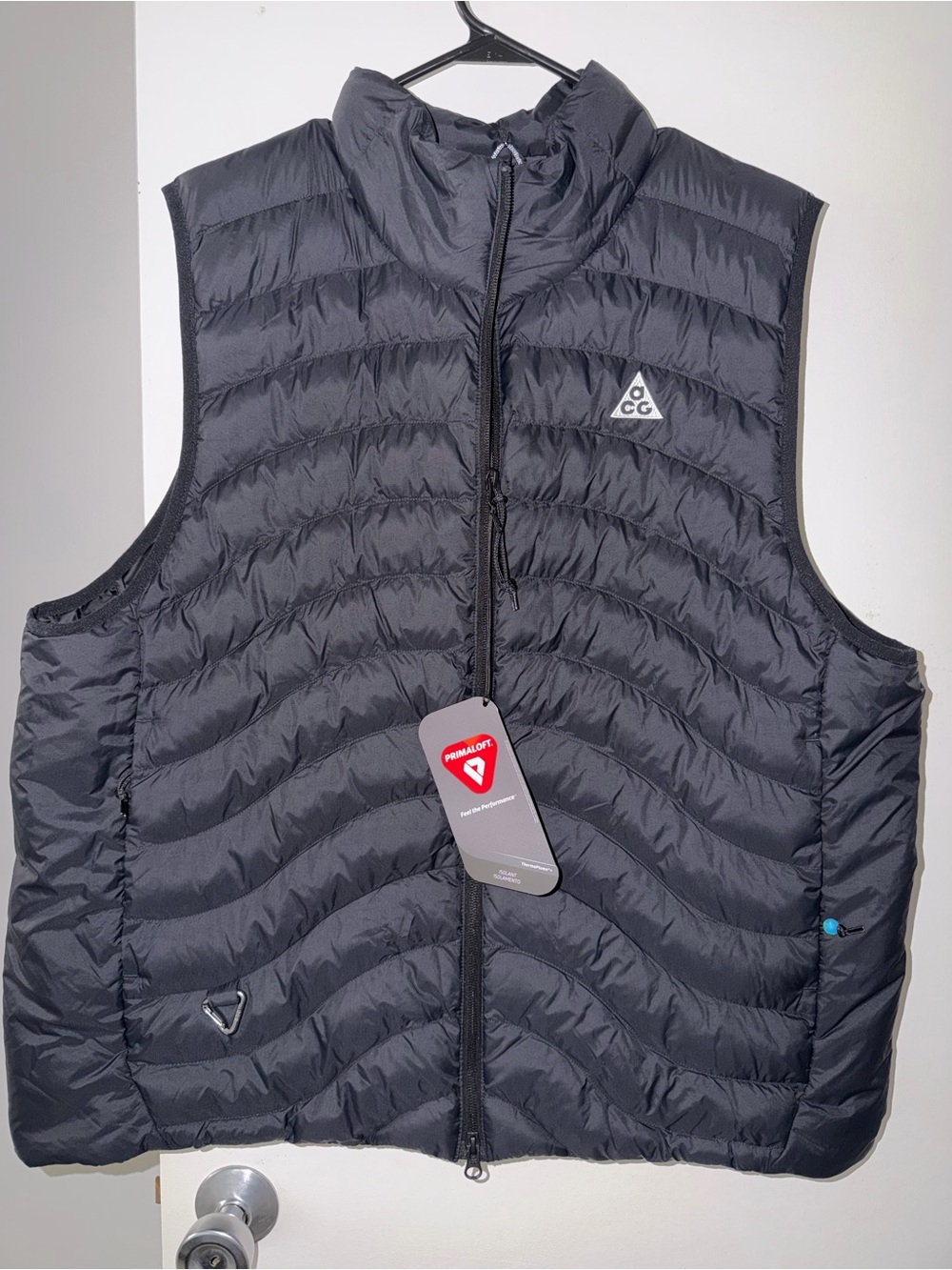 Nike ACG Black Quilted Down Vest